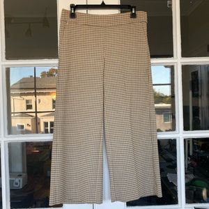 Wide leg, cropped pants from Loft